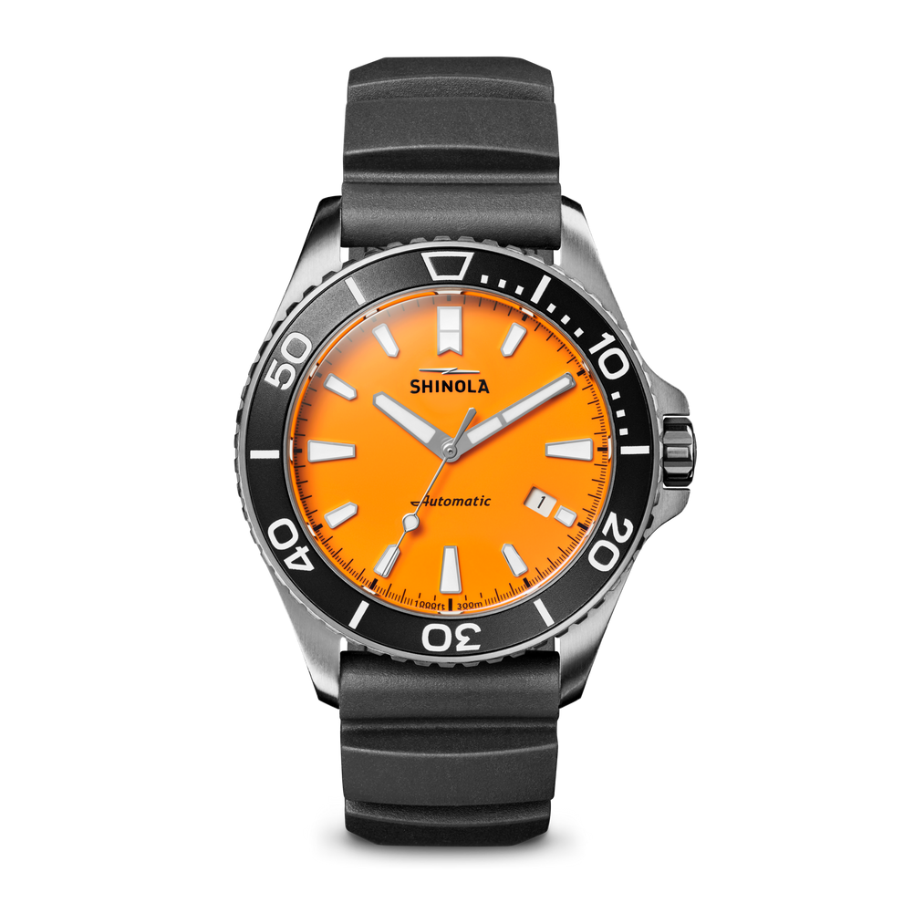 Shinola Lake Huron Monster Men's 43 mm Automatic Watch with Date