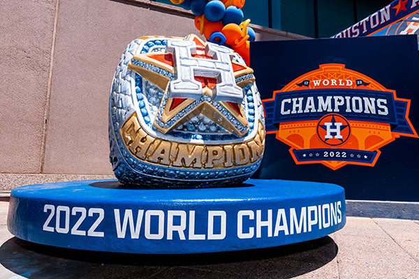 Too Big for King Kong, Astros’ World Series Ring Replicas Are a Sight to Behold