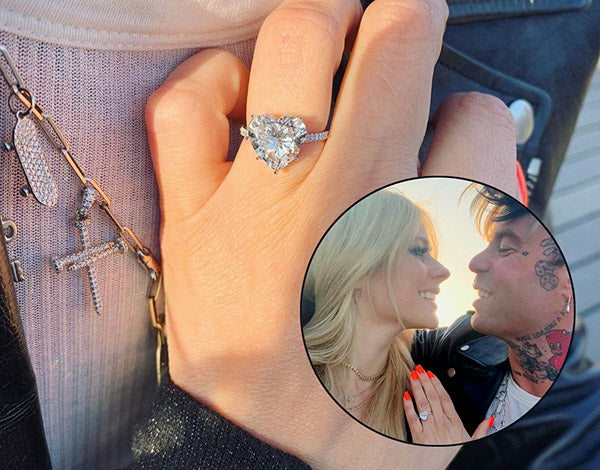 Here’s Why Mod Sun Picked a Heart-Shaped Diamond for Avril Lavigne
