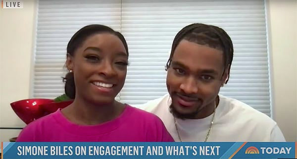 Simone Biles Says Her New Engagement Ring ‘Definitely Beats a Gold Medal’
