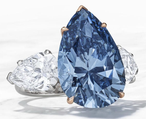 Immense 17.61-Carat ‘Bleu Royal’ Diamond Could Fetch $50MM at Christie’s Geneva