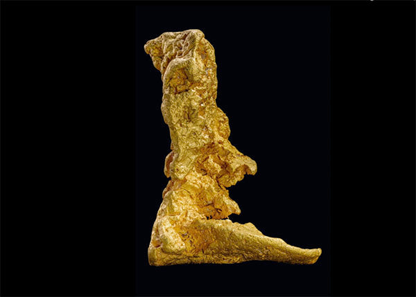 Historic 26.2-Pound 'Boot of Cortez' Gold Nugget Returns to Auction Block