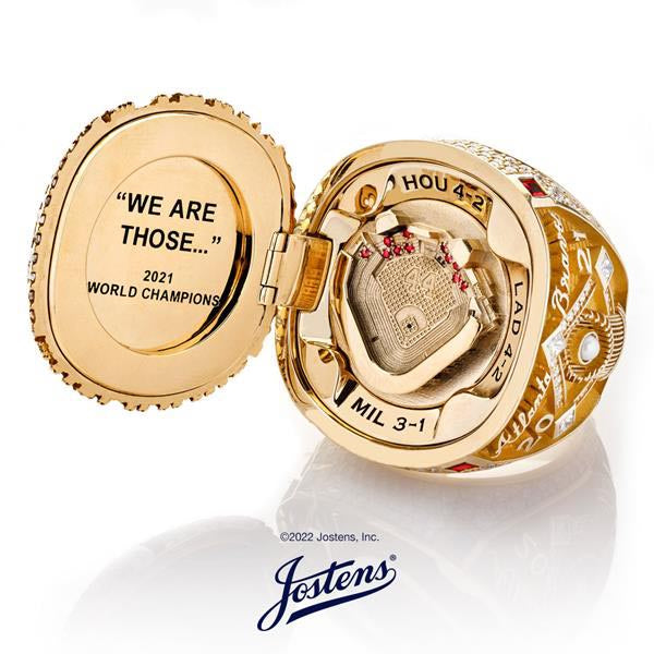 Atlanta Braves’ 2021 World Series Ring Flips Open to Reveal Illuminated Truist Park