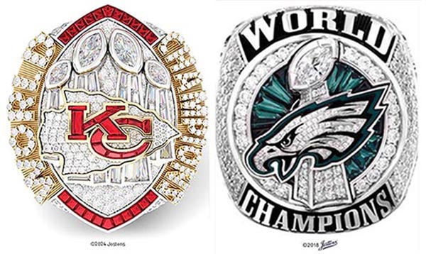 Let’s Look Back at the Super Bowl Rings Amassed by the Chiefs and Eagles