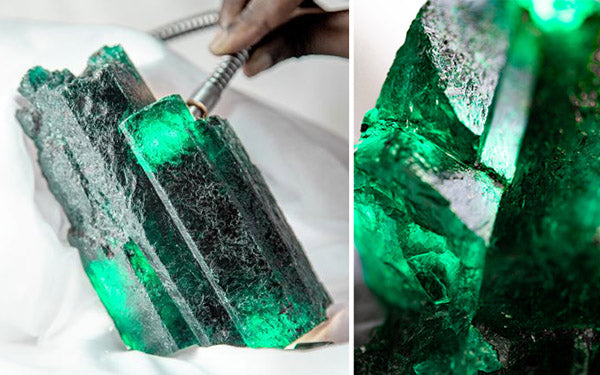Gemfields Unveils 7,525-Carat Gem-Quality Emerald From Zambia’s Kagem Mine