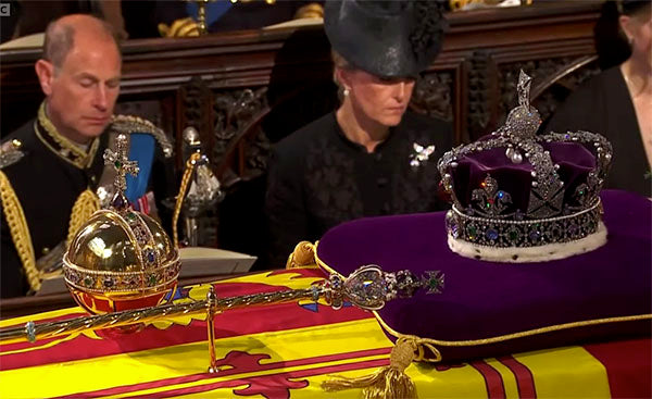 British Crown Jewels Play Prominent Roles in Queen Elizabeth II’s Funeral