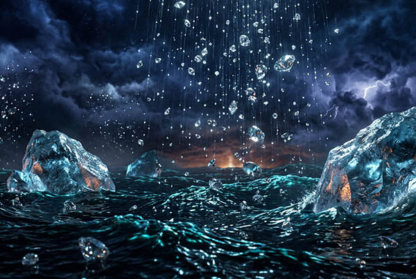 Scientists: 'Diamond Bergs' May Be Floating Deep Inside Uranus and Neptune