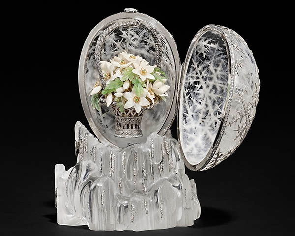 A Frozen Masterpiece: Fabergé’s 1913 Imperial Winter Egg Returns to Auction