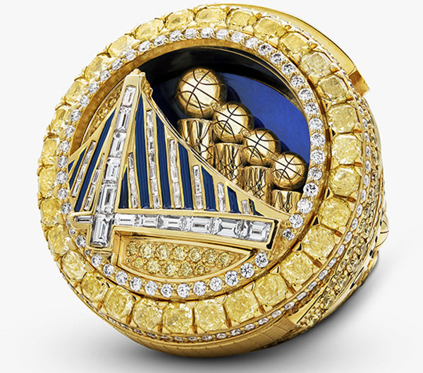 Secret Panel Slides Open to Reveal Trophies in Warriors’ NBA Championship Rings