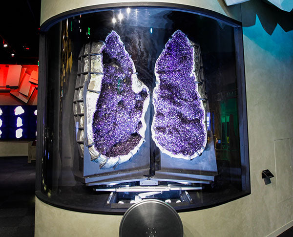 Birthstone Feature: Perot Museum Visitors Get to ‘Crack Open’ Amethyst Geode