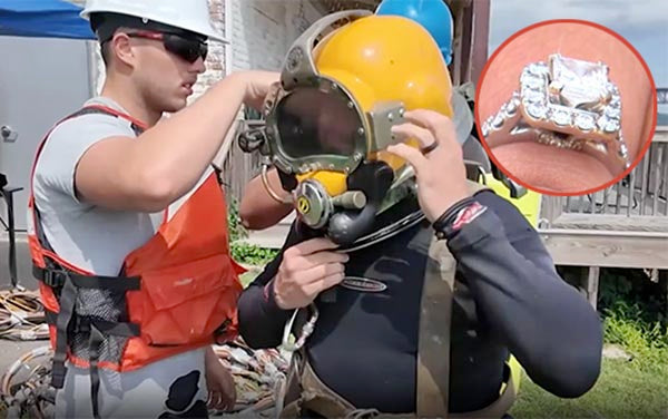 Divers Recover Engagement Ring From Murky Hudson River After 2-Hour Search