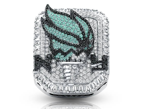 Paraíba Tourmalines, Black Diamonds Star in NY Liberty’s Championship Rings