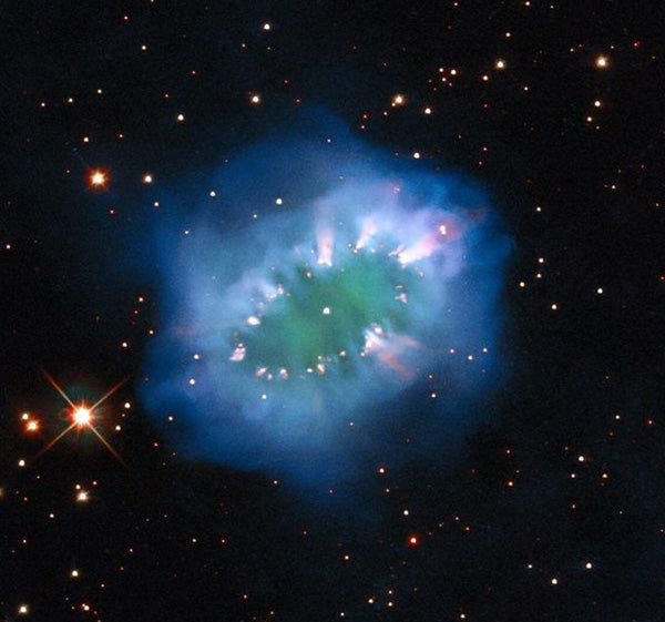 Nasa: ‘Necklace Nebula’ Formed When One Aging Star Engulfed Another