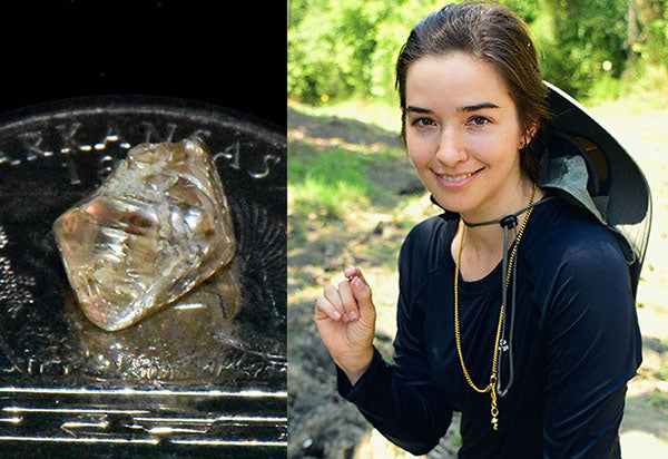 NY Grad Finds 2.3-Carat Diamond on Her Last Day at Crater of Diamonds Park