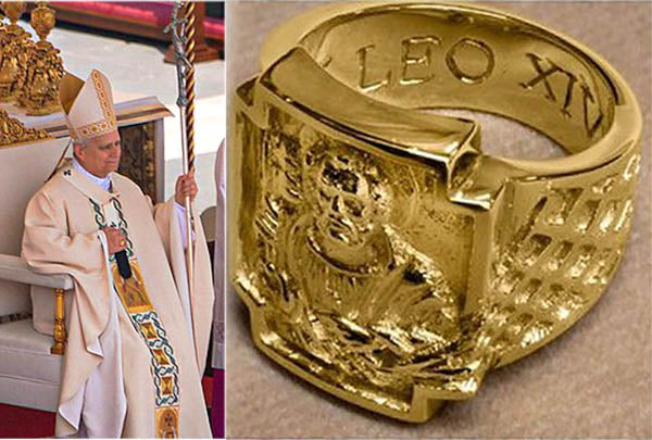 Pope Leo XIV Gets Emotional Upon Receiving His Gold Fisherman’s Ring