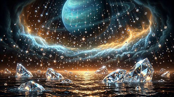 Diamond Rain, Massive Diamond Icebergs May Exist on Uranus and Neptune