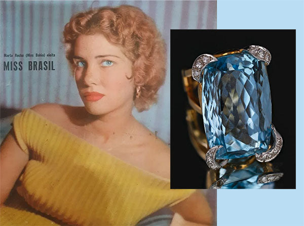 Here’s Why a 1950s Brazilian Beauty Is Forever Linked With March’s Birthstone