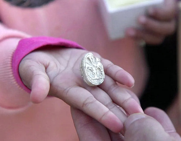 Tiny Hand, Timeless Treasure: 3-Year-Old Girl Unearths 3,800-Year-Old Amulet