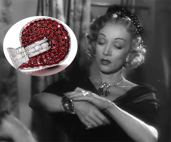 Marlene Dietrich’s Famous Ruby Bracelet Could Fetch $4.5MM at Christie’s NY