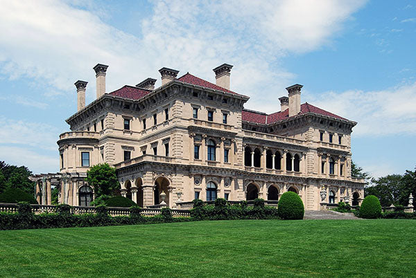 Vanderbilt Family’s Summer Home Featured Platinum-Leaf Wall Decorations