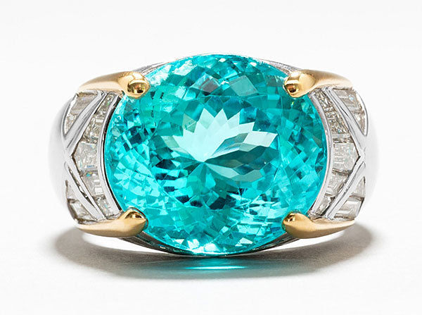 ‘ZaZa Azul Paraiba’ Tourmaline Is a Dazzling Example of October’s Birthstone