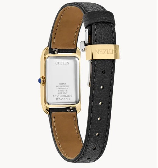 Citizen Citizen L Bianca White Dial Eco-Drive with Hours-Minutes-Seconds EW5622-09p