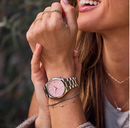 Citizen TSUYOSA Pink Dial Automatic with Date NJ0200-50Z