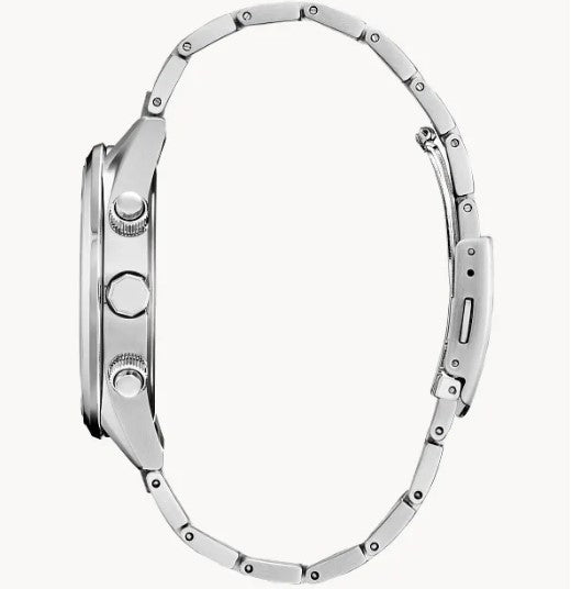 Citizen Classic Blue Dial Eco-Drive with Multifunction AT8260-51M