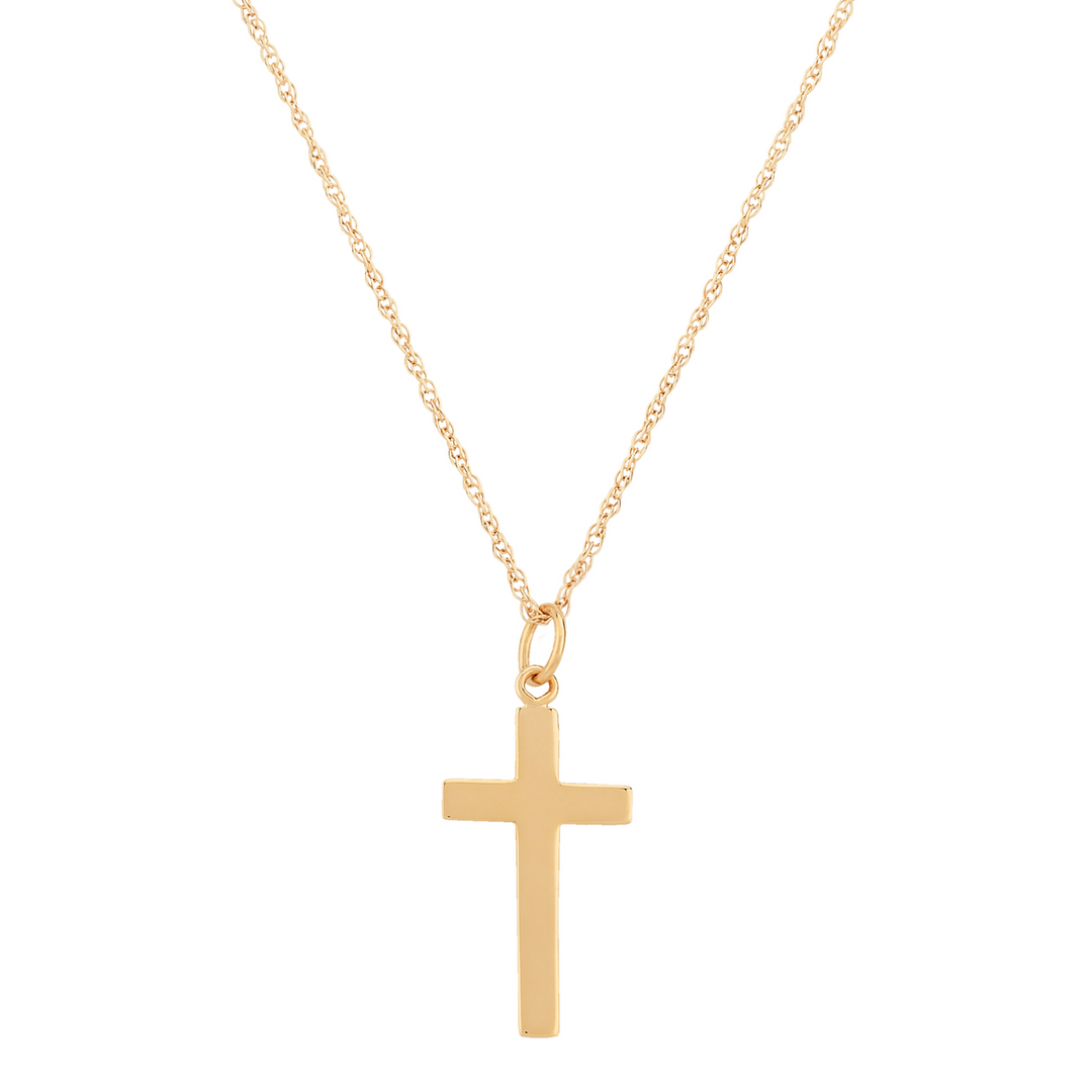 Precious Metal (No Stones) Crosses/Medal