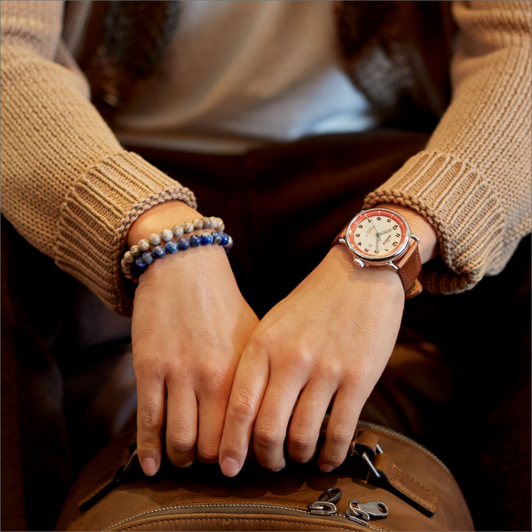 Shinola Canfield Men's 43mm Quartz Watch with Date S0120266181