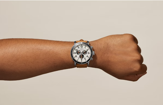 Shinola Runwell Men's 48 mm Quartz Watch with Chronograph S0120183149