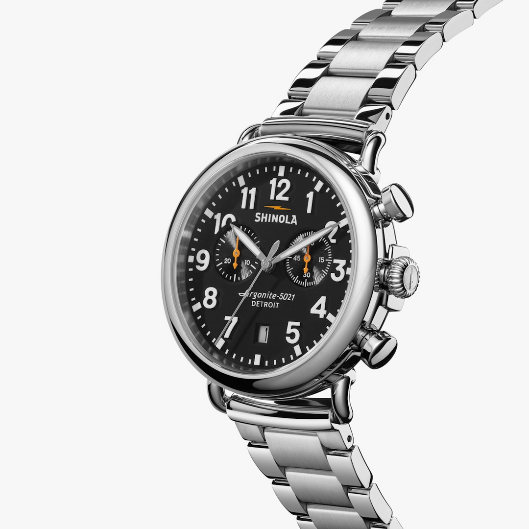 Shinola Runwell Men's 41mm Quartz Watch with Chronograph S0120266187