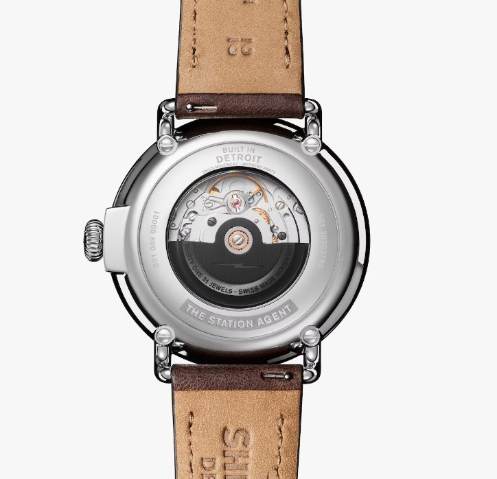 Shinola Runwell Men's 45 mm Automatic Watch with Small Seconds-Date S0120203780