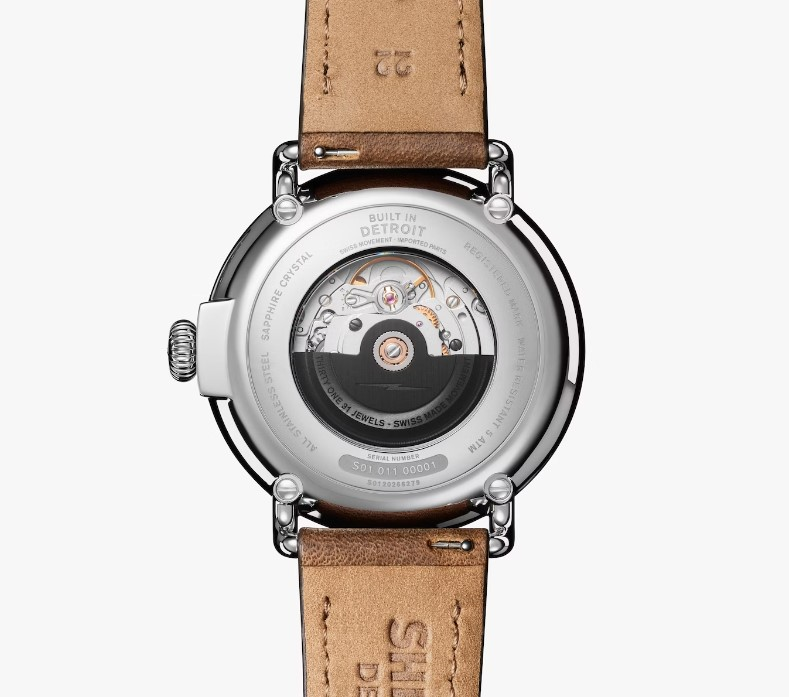 Shinola Runwell Men's 45mm Quartz Watch with Small Seconds-Date S0120266279