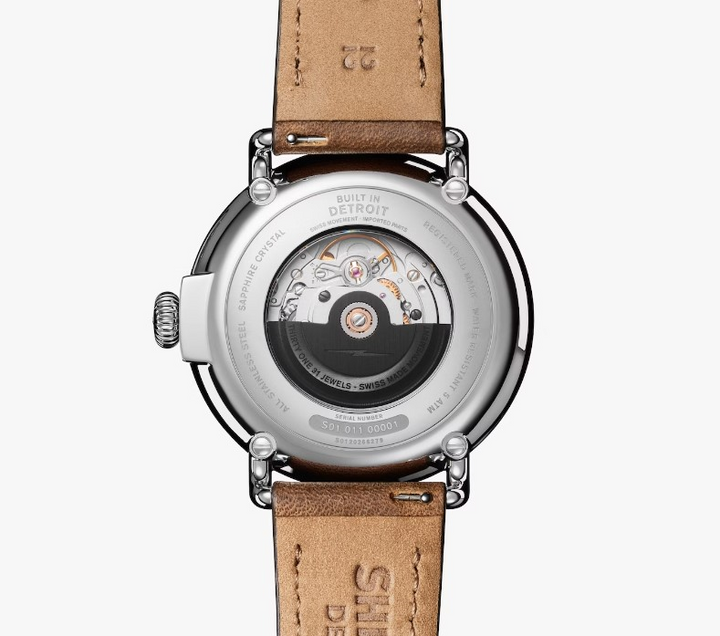 Shinola Runwell Men's 45mm Quartz Watch with Small Seconds-Date S0120266279