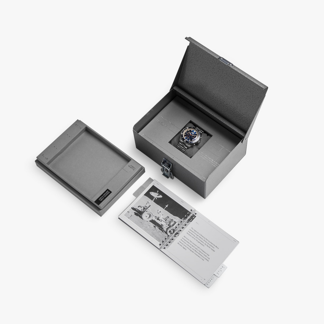 Shinola Monster Men's 43 mm Stem Winding Watch with Chronograph S0120279028