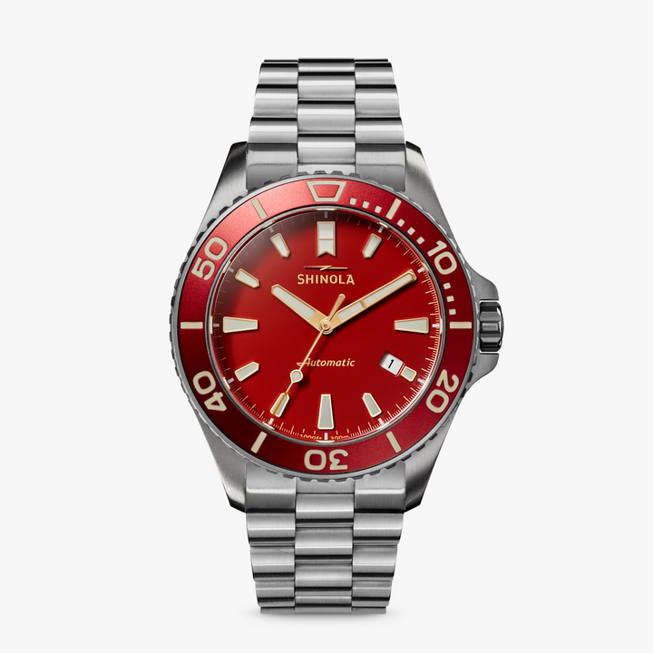 Shinola Lava Lake Monster Men's 43 mm Automatic Watch with Date S0120291080
