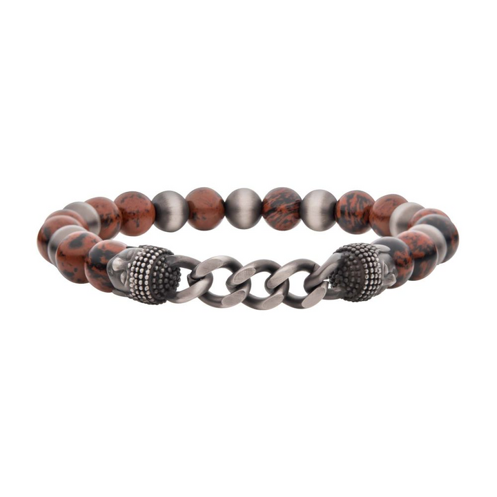 Genuine Mahogany Obsidian Stone Beads