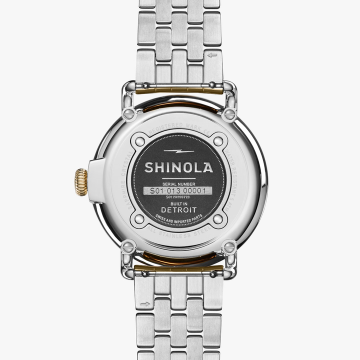 Shinola Mother of Pearl Dial Runwell Men's 41mm Quartz Watch with Small Seconds S0120299729