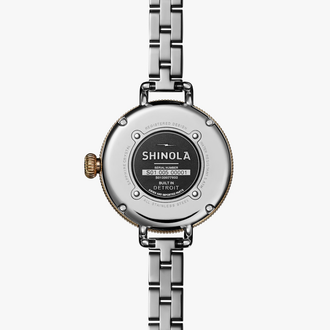 Shinola Birdy Women's 34mm Quartz Watch with Date S0120077932