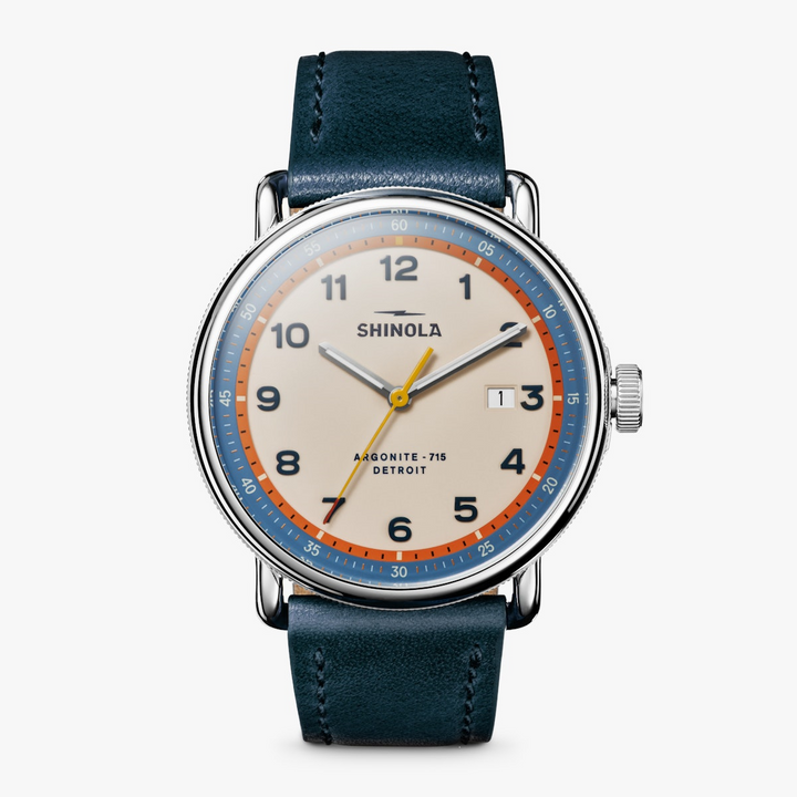 Shinola Canfield Men's 43mm Quartz Watch with Date S0120299735