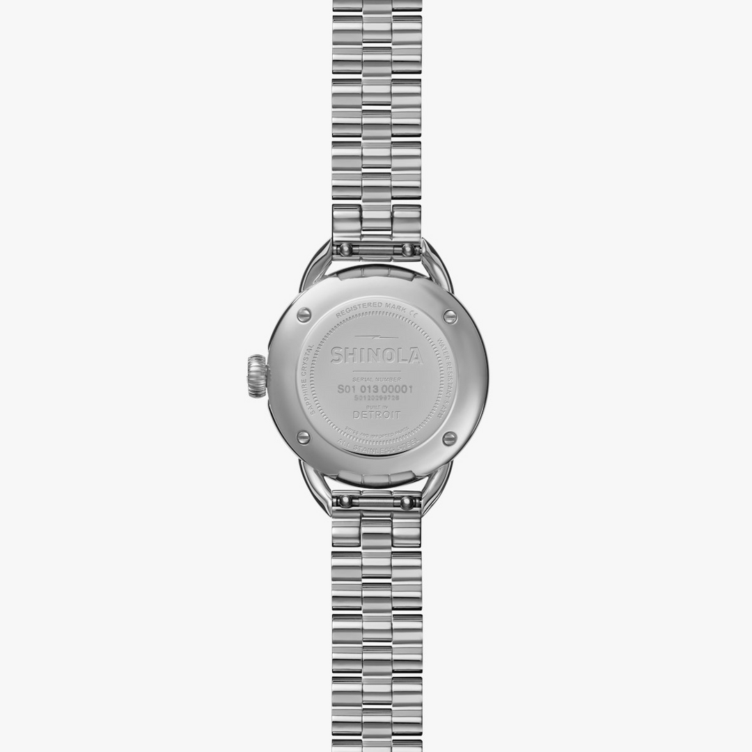Shinola Runabout Women's 25 mm Quartz Watch with Hours-Minutes-Seconds S0120299728