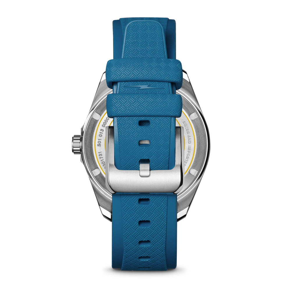 Shinola Blue Dial Duck Men's 40mm Quartz Watch with Date S0120301731