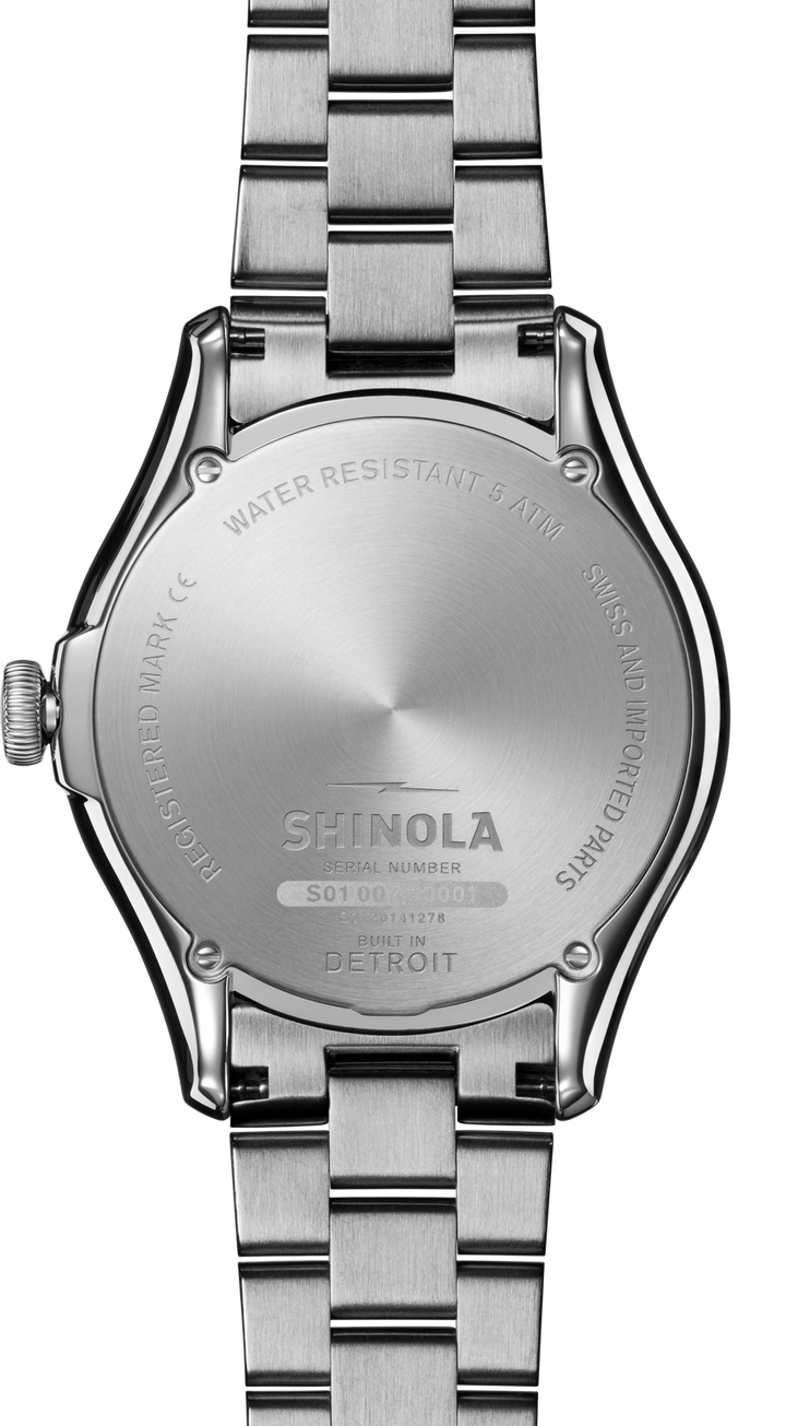 Shinola Black Dial Vinton Men's 38mm Quartz Watch with Date S0120141278
