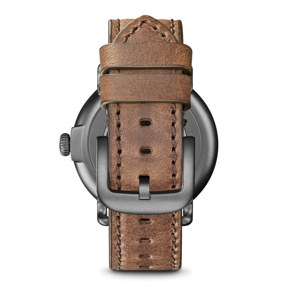 Shinola Petoskey Stone Dial Runwell Men's 41 mm Quartz Watch with Hours-Minutes-Seconds S0120245779
