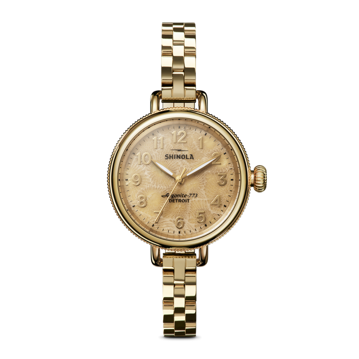 Shinola Birdy Women's 34mm Quartz Watch with Hours-Minutes-Seconds S0120183156