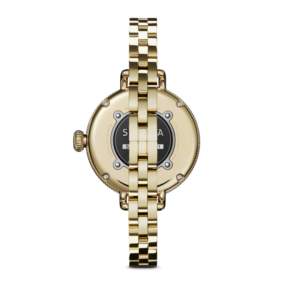 Shinola Birdy Women's 34mm Quartz Watch with Hours-Minutes-Seconds S0120183156