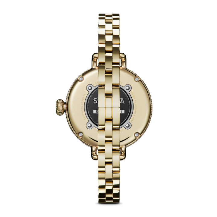 Shinola Birdy Women's 34mm Quartz Watch with Hours-Minutes-Seconds S0120183156