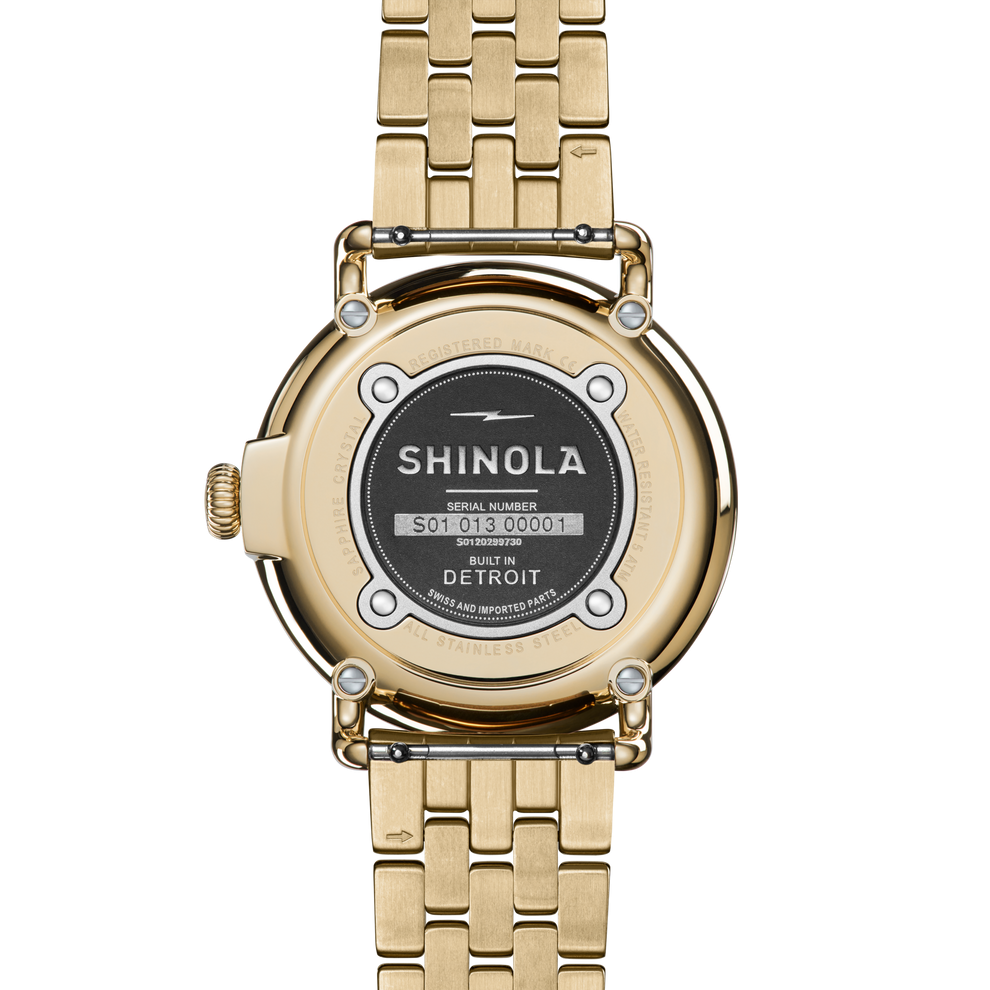 Shinola Runwell Men's 41 mm Quartz Watch with MoonPhase S0120299730