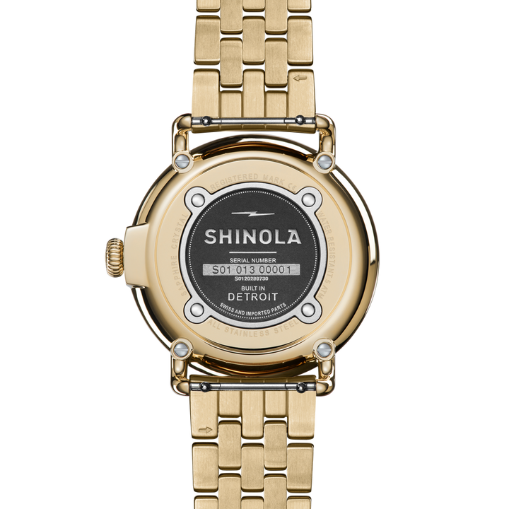 Shinola Runwell Men's 41 mm Quartz Watch with MoonPhase S0120299730